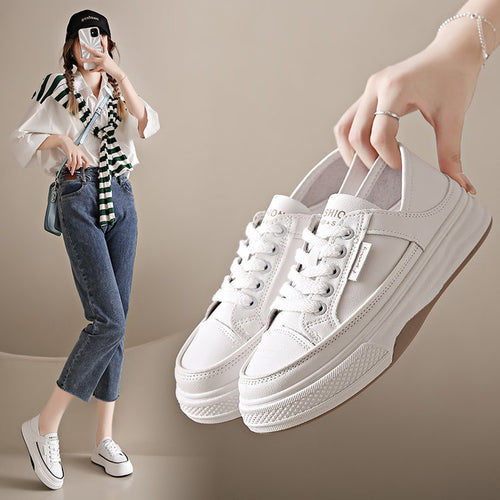 Damen Slip-On Sneakers mit komfortabler Plattform und atmungsaktiver Konstruktion R&B