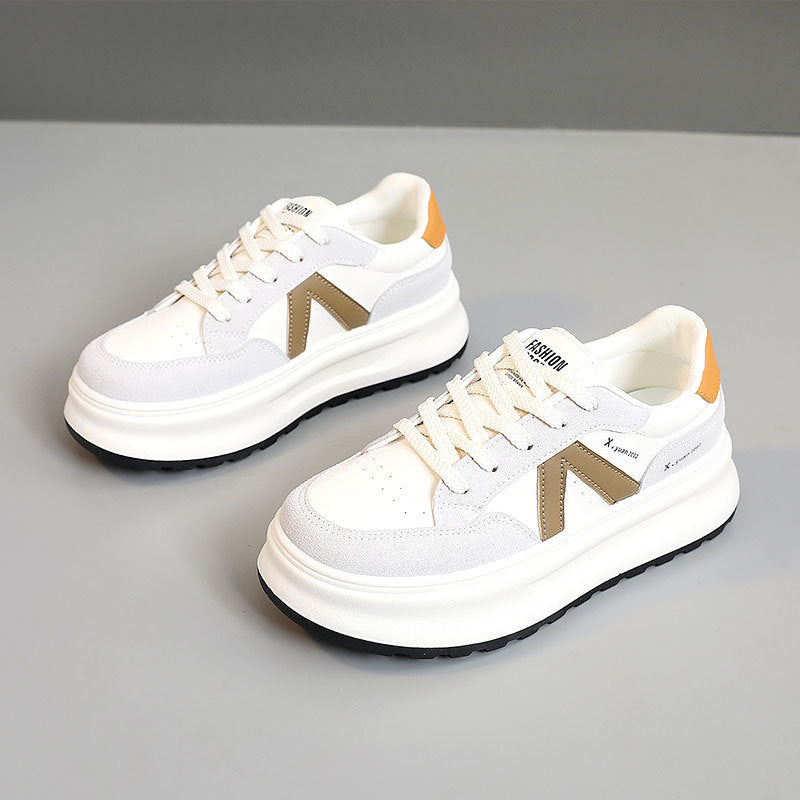 Damen modische Chunky Sneakers mit dämpfender Fußbetttechnologie R&B