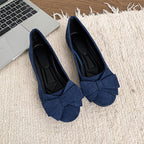 Damen Ballerinas mit modischem Schleifendetail R&B