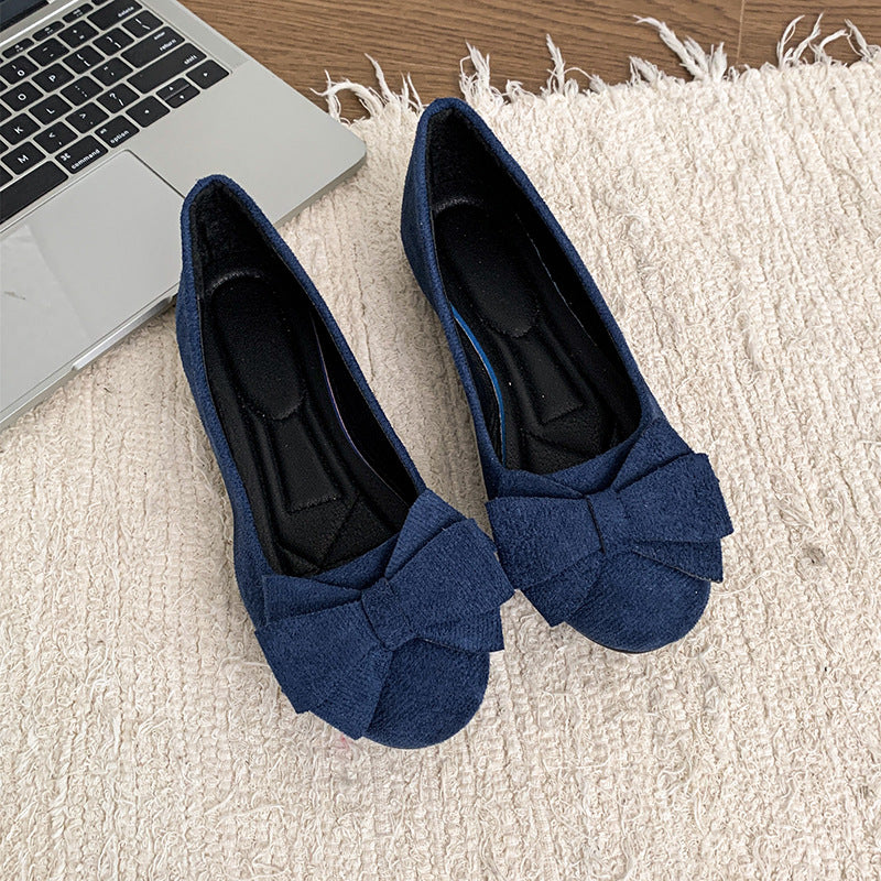 Damen Ballerinas mit modischem Schleifendetail R&B