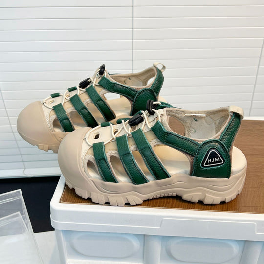 Damen Sportliche Outdoor-Sandalen mit atmungsaktiver Mesh-Oberfläche und rutschfester Sohle R&B