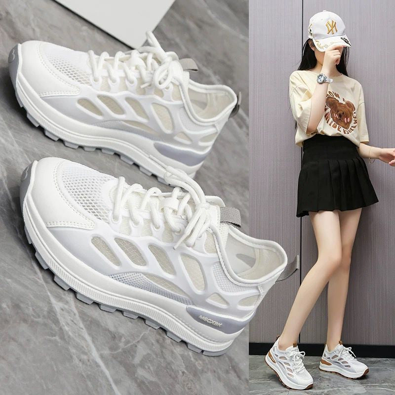 Damen Atmungsaktive Freizeitschuhe mit rutschfester Sohle und flexiblem Obermaterial R&B