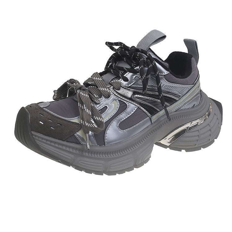 Damen modische und komfortable Sneakers mit dämpfender Sohle und sportlichem Design R&B