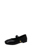 Damen Ballerinas mit elegantem Riemen und weicher Lederoberfläche R&B