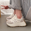Damen Sportliche Chunky Sneakers mit atmungsaktiver Mesh-Oberfläche und komfortabler Dämpfung R&B