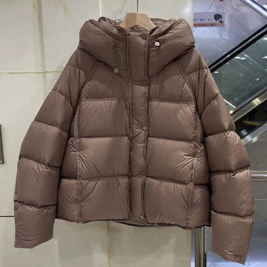 Damen Steppjacke mit Kapuze R&B