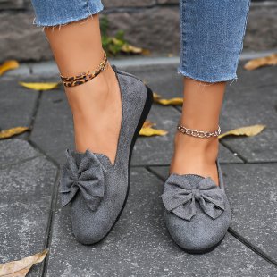 Damen Ballerinas mit eleganter Schleifenverzierung R&B