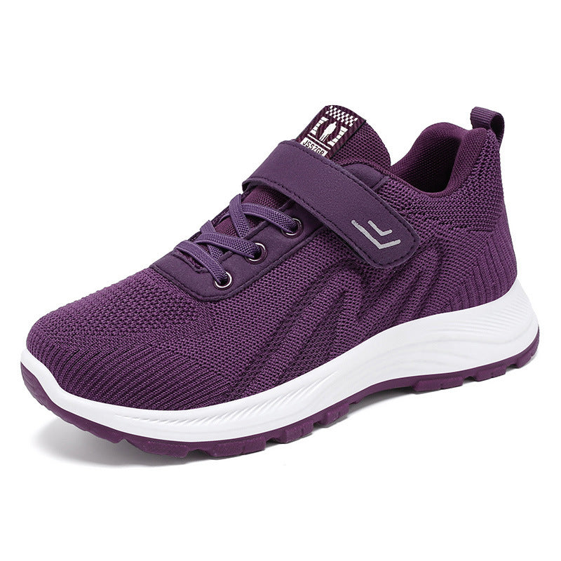 Damen Sportliche Laufschuhe mit flexiblem Klettverschluss und atmungsaktivem Obermaterial R&B