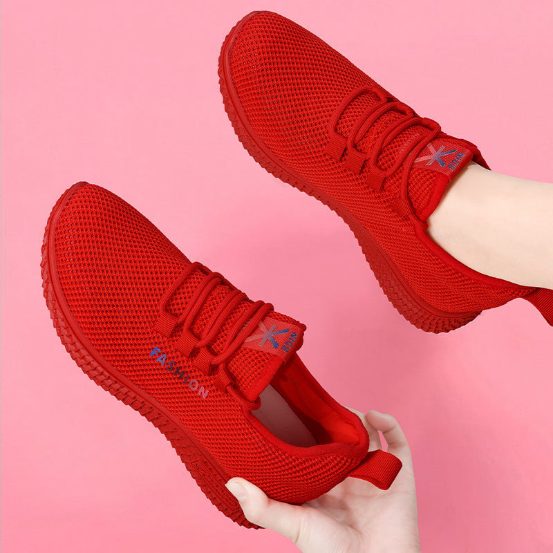 Damen Atmungsaktive Freizeitsneaker mit flexibler Sohle und modischem Mesh-Obermaterial R&B