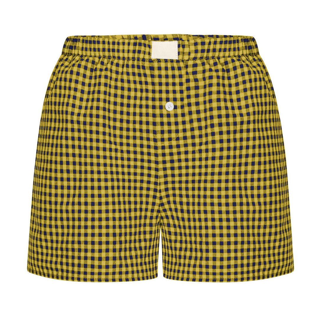 Damen lässige Karohose R&B