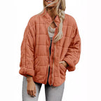 Damen Übergröße Steppjacke R&B