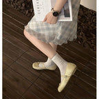 Damen Ballerinas mit elegantem Glanz und verspieltem Schleifen-Detail R&B