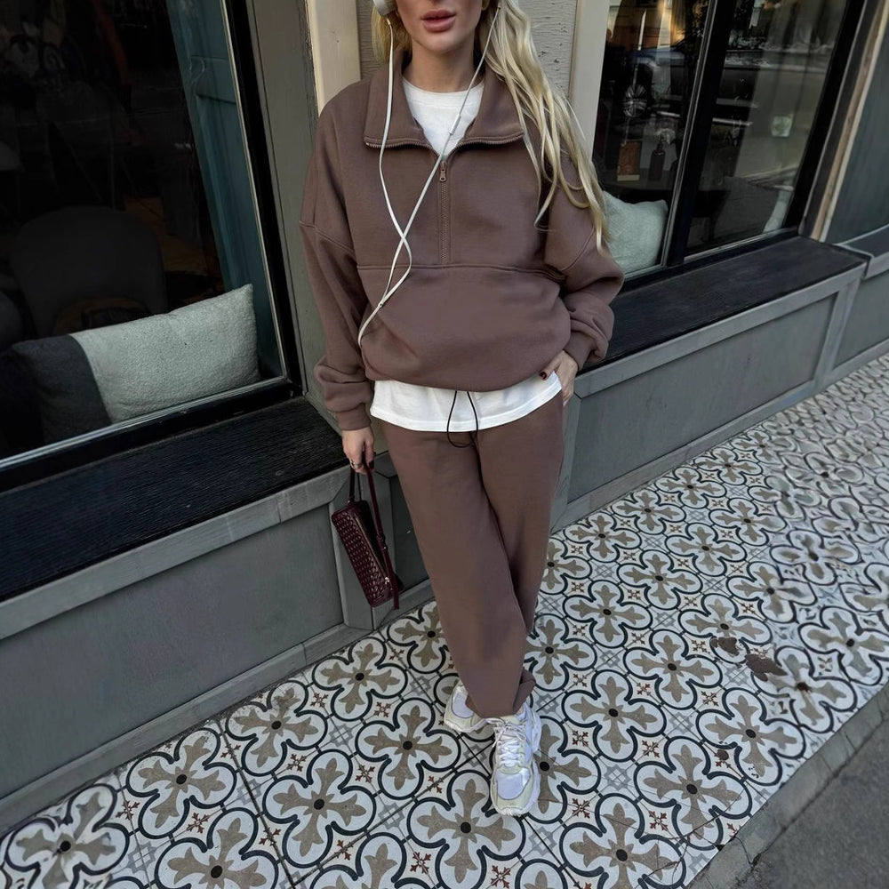 Damen Basic Oversized-Lounge-Set mit hohem Komfort R&B