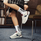 Damen Sportliche Woll-Walkingschuhe R&B