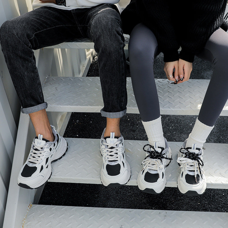 Damen Sportliche Sneakers mit dämpfendem Sohlenprofil und atmungsaktivem Mesh-Obermaterial R&B