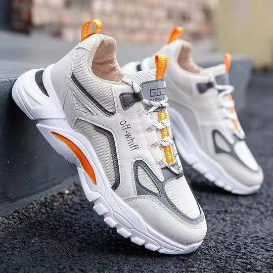 Damen Sportliche komfortable Sneakers mit dämpfender Sohle und atmungsaktivem Design R&B
