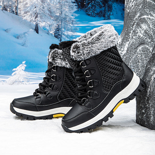 Damen Winter-Wanderboots mit isolierendem Futter und rutschfester Sohle R&B