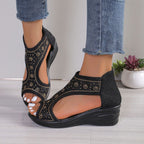 Damen elegante Plateau-Sandalen R&B