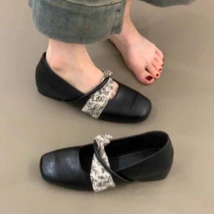 Damen elegante Slipper mit modischer Schnalle und komfortabler Sohle R&B