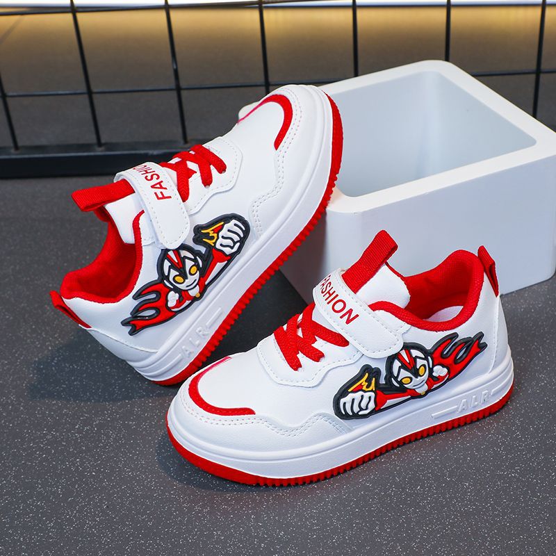 Damen Freizeit-Sneaker mit lässigem Klettverschluss und angesagtem Motivadruck R&B