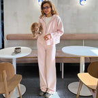 Damen Relaxed Fit Loungewear-Set R&B