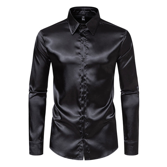 Herren Seidenhemd R&B