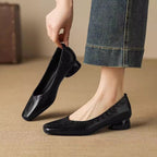 Damen elegante Ballerinas mit modischem Nahtdesign