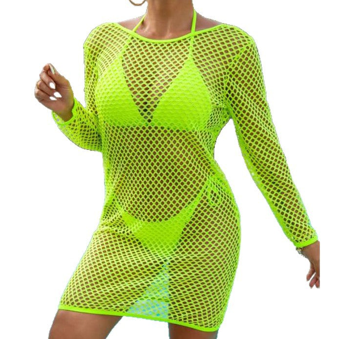 Damen Häkelkleid