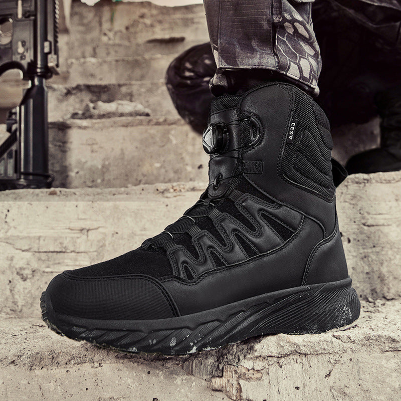 Herren Multifunktionale Trekkingstiefel mit rutschfester Sohle und atmungsaktivem Obermaterial R&B