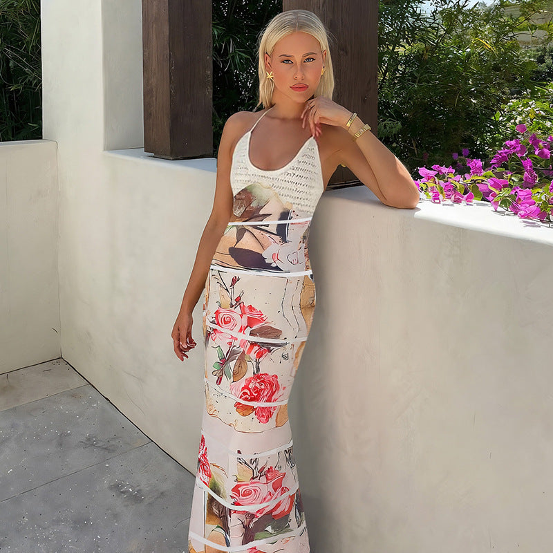 Damen Maxikleid R&B