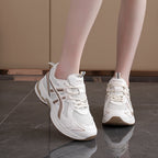 Damen Sportliche Sneakers mit dynamischer Mesh-Oberfläche und stoßdämpfender Sohle R&B