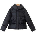Damen Ultraleichte Pufferjacke mit verstellbarem Kapuzenkragen und praktischen Reißverschlusstaschen R&B