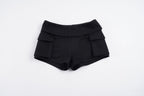 Damen Modische Shorts mit praktischen Taschen und hohem Bund R&B