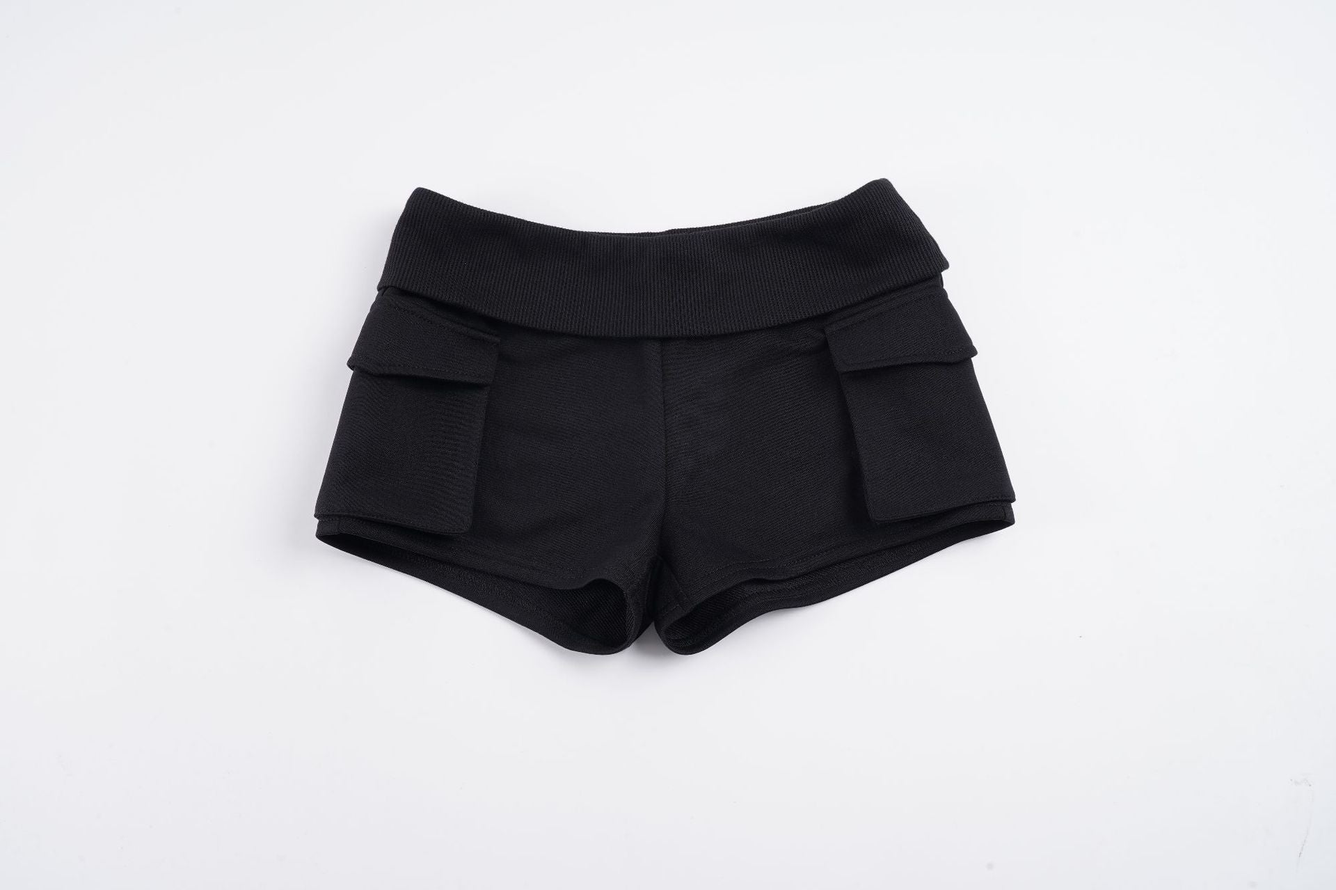 Damen Modische Shorts mit praktischen Taschen und hohem Bund R&B