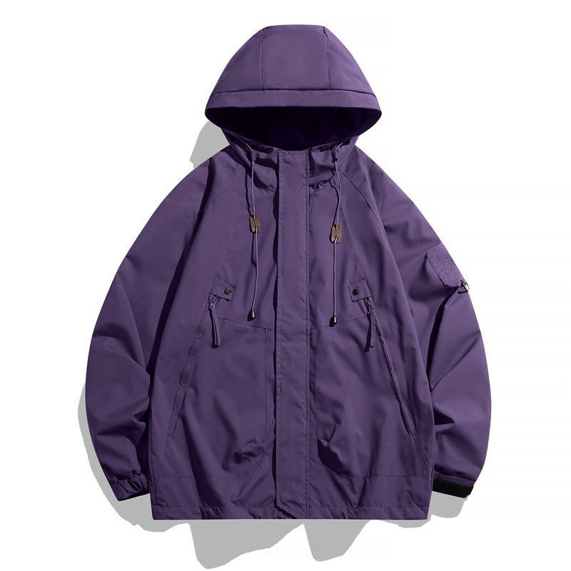 Damen technische Funktionsjacke mit verstellbarem Kapuzensystem und robustem Wetterschutz R&B