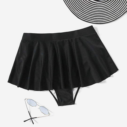 Damen Schwimmskirt mit integriertem Bikinislip R&B