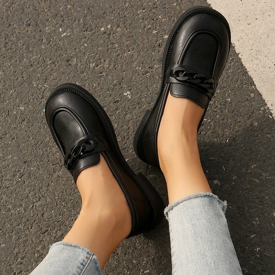 Damen Stilvolle und komfortable Ballerinas mit großem Schleifendetail R&B