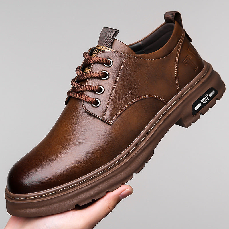 Herren modische Schnürschuhe mit rutschfester Sohle und atmungsaktivem Innenfutter R&B
