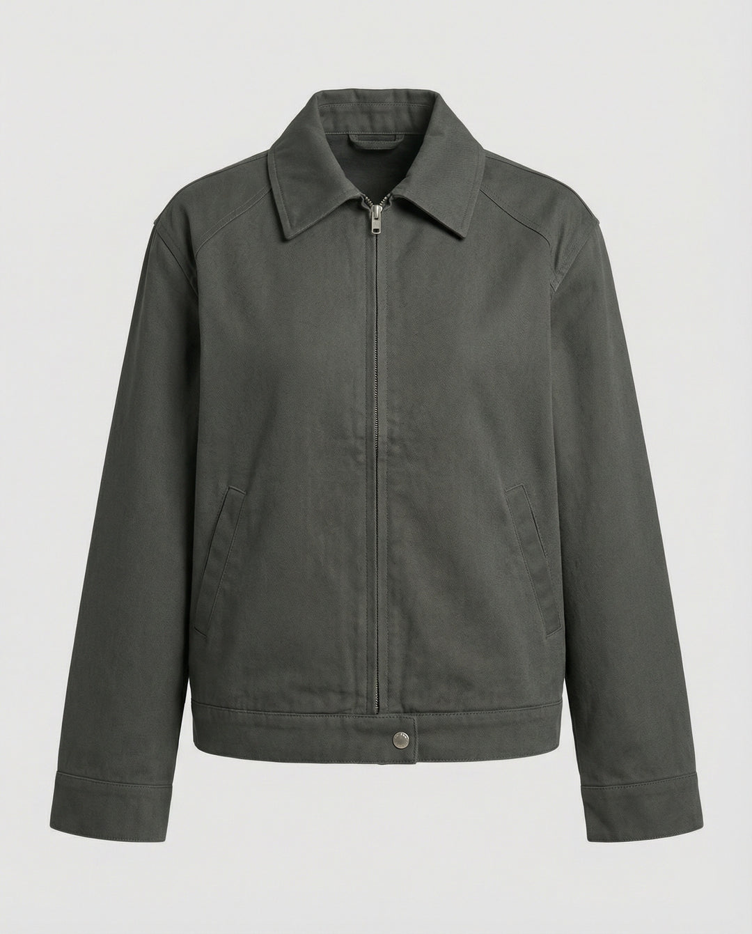 Locker geschnittene Cleanfit Anzugjacke für Damen und Herren im Herbst