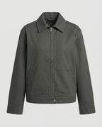 Locker geschnittene Cleanfit Anzugjacke für Damen und Herren im Herbst