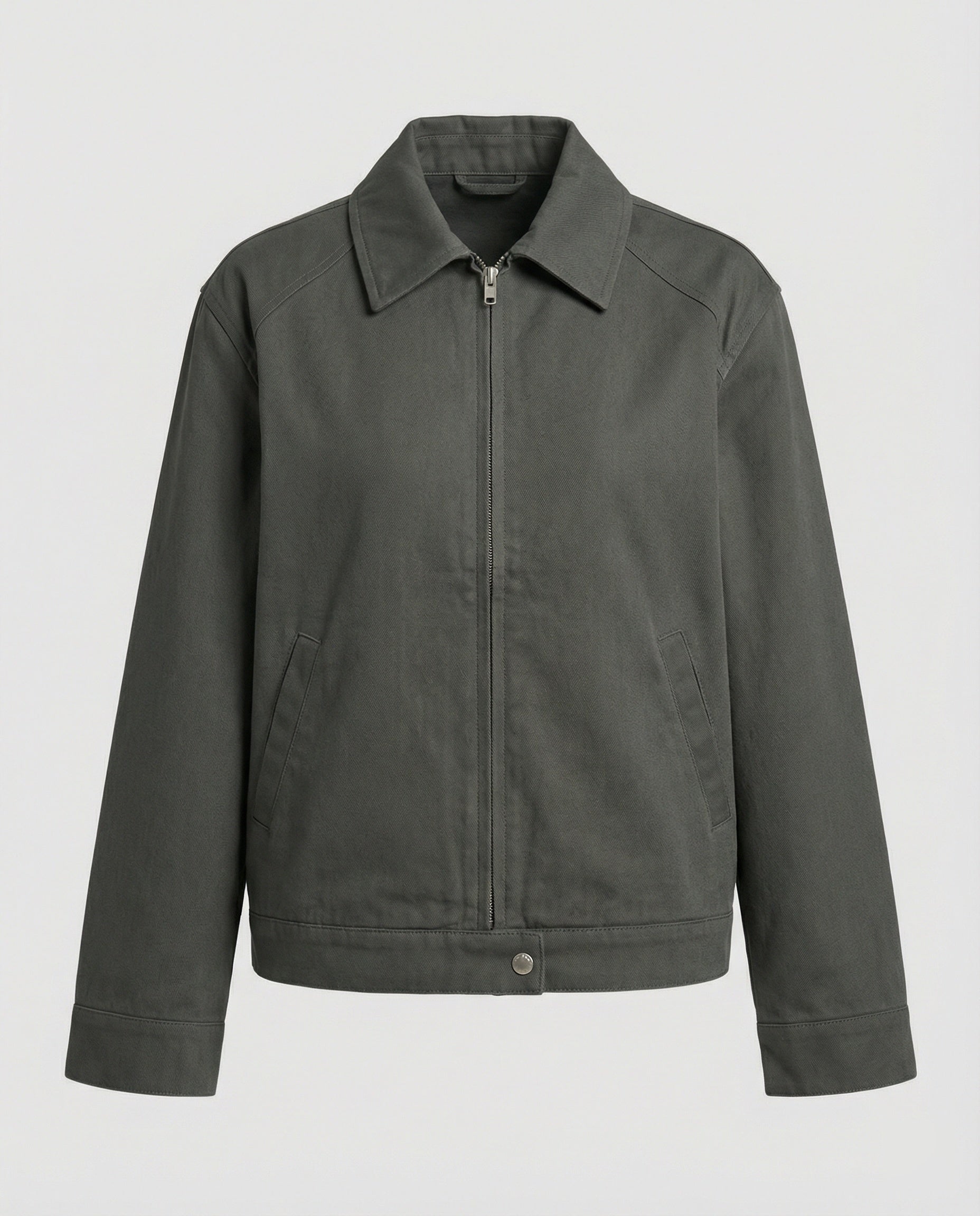 Locker geschnittene Cleanfit Anzugjacke für Damen und Herren im Herbst
