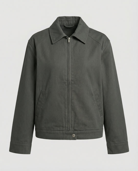 Locker geschnittene Cleanfit Anzugjacke für Damen und Herren im Herbst