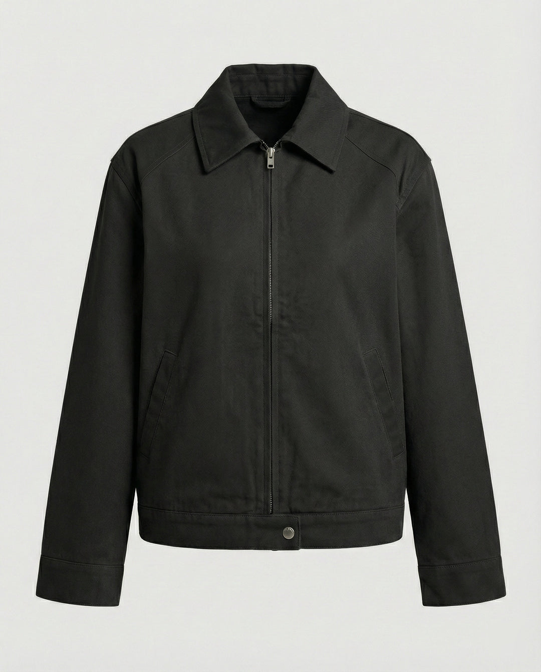 Locker geschnittene Cleanfit Anzugjacke für Damen und Herren im Herbst