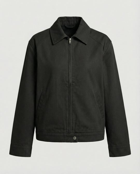 Locker geschnittene Cleanfit Anzugjacke für Damen und Herren im Herbst