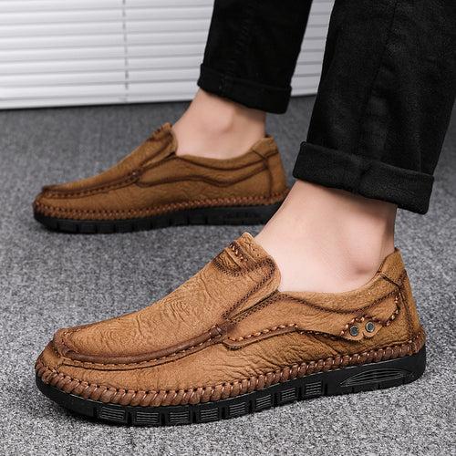 Herren Elegante Mokassins mit handgenähter Verarbeitung R&B