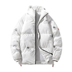 Damen futuristische Steppjacke mit astronautischen Mustern R&B