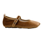 Damen Mokassin-Ballerinas mit verstellbarem Riemchen und rutschfester Sohle R&B