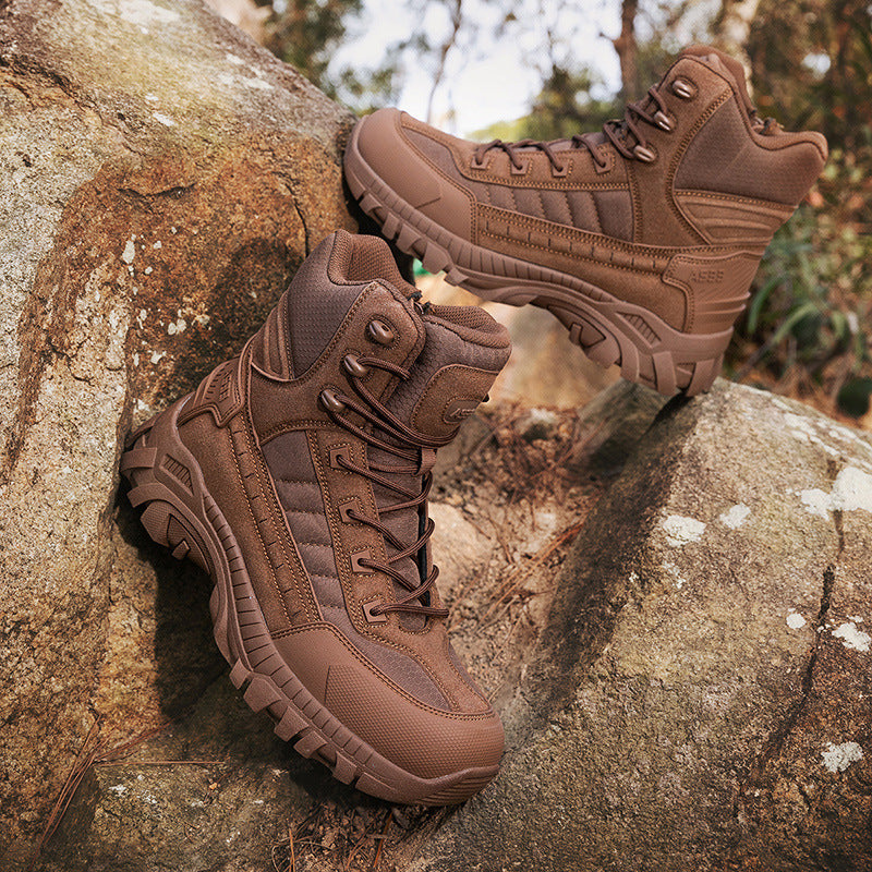 Herren Multif Funktionale Outdoor-Boots mit hohem Knöchelschutz und rutschfester Sohle R&B