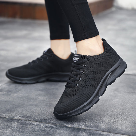 Unisex nan leichte atmungsaktive Strick-Sneaker mit dämpfender Zwischensohle R&B