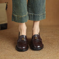 Damen Mokassins mit elegantem Riemen und hochwertigem Lederobermaterial R&B